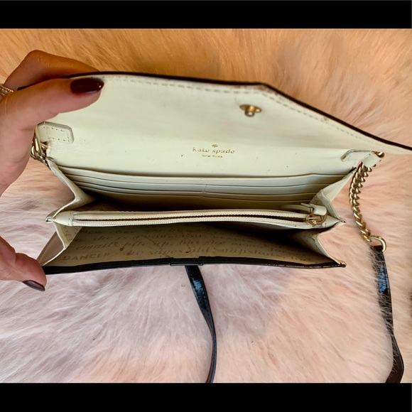 Kate Spade Patent Wallet Crossbody - Picture 4 of 5